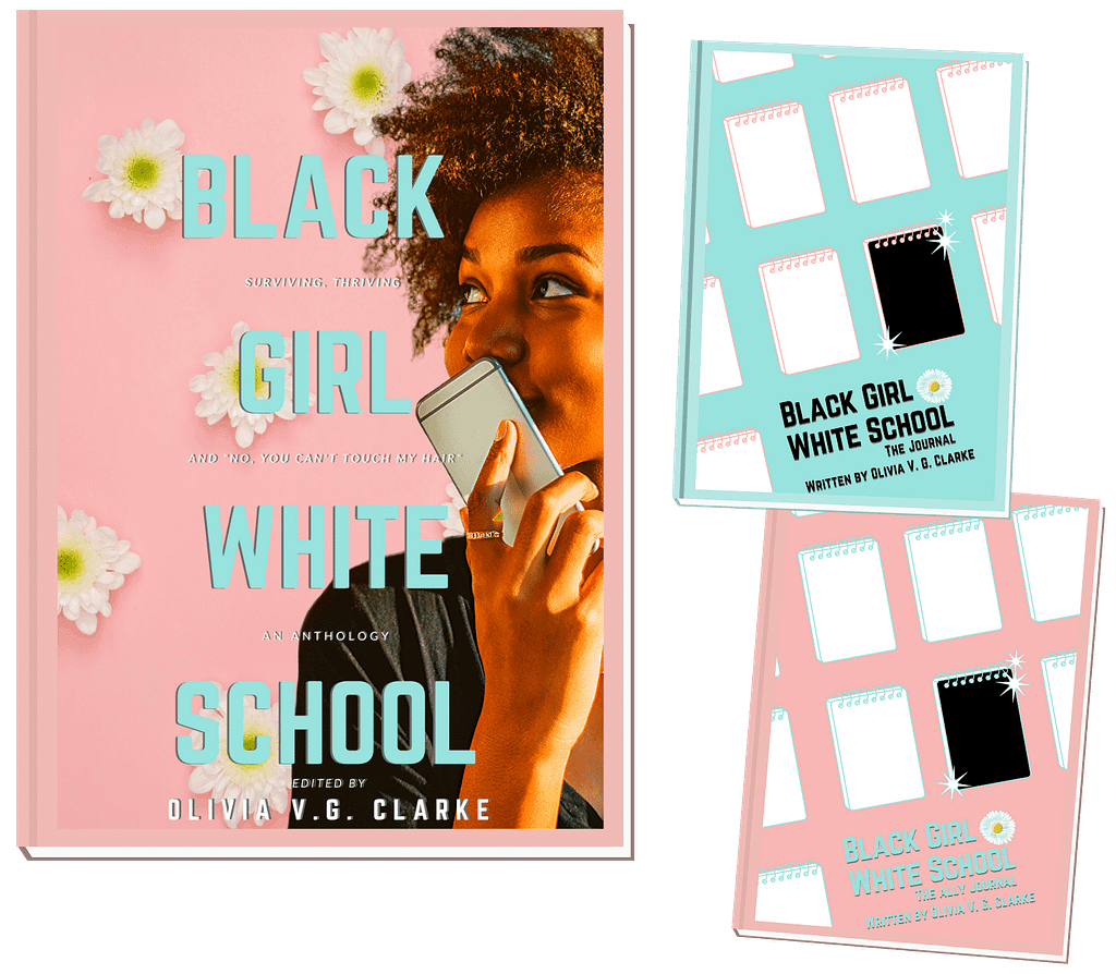 Diverse books for teenage girls written by Olivia V.G. Clarke teen girl author 2020